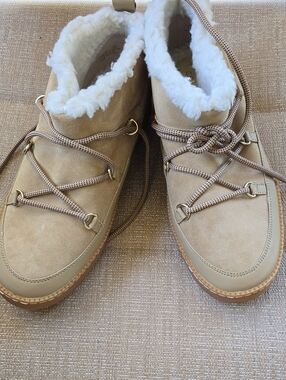 Cole Haan Cloudfeel Waterproof Snow Boots; Size 10 Womems; Color Tan Brown